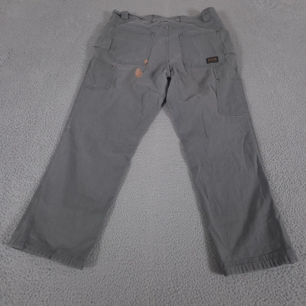 LOT OF 2 Duluth Trading Co Pants Mens 36x30 Grey DuluthFlex Fire Hose Carpenter - Picture 15 of 16